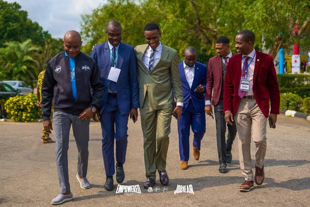 Community fellowship moment