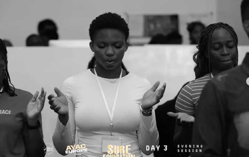 Prayer session at AYAC