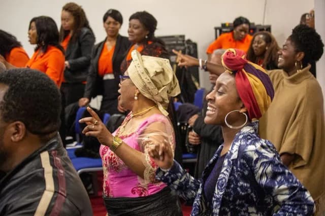 Joyful praise gathering