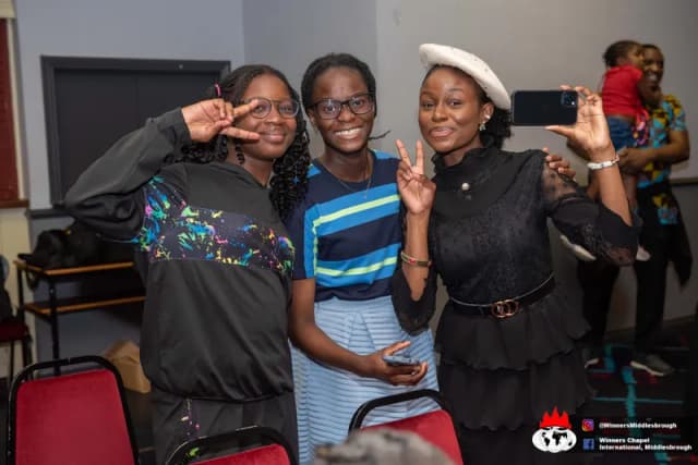 Youth fellowship friends at Winners Middlesbrough