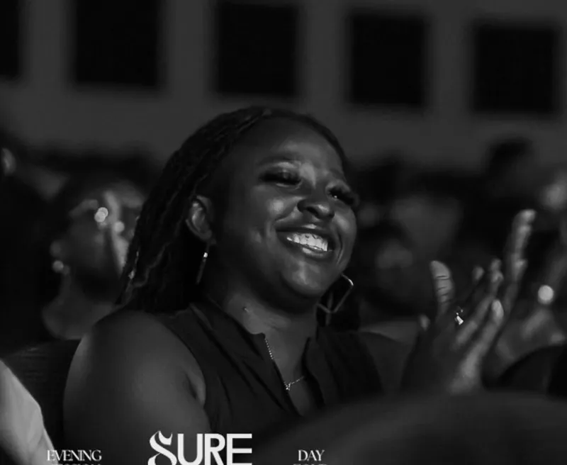 Woman clapping with joy at AYAC USA