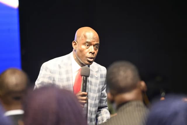 Senior pastor closeup at YAF Canada