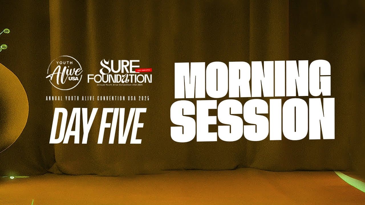 AYAC USA 2025 | SURE FOUNDATION | DAY 5 | IMPARTATION SERVICE