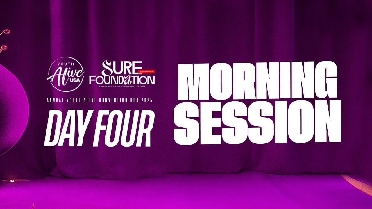AYAC USA 2025 | SURE FOUNDATION | DAY 4 | MORNING SESSION