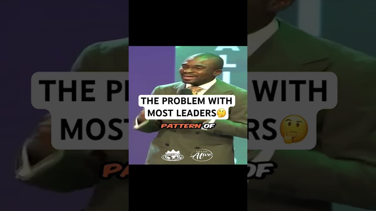 THIS IS THE MISTAKE CHURCH LEADERS MAKE🤔 - PASTOR DAVID OYEDEPO JUNIOR #livingfaithchurch  #bishop