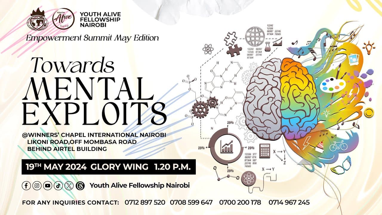 YOUTH EMPOWERMENT SUMMIT MAY 2024 EDITION: TOWARDS MENTAL EXPLOITS